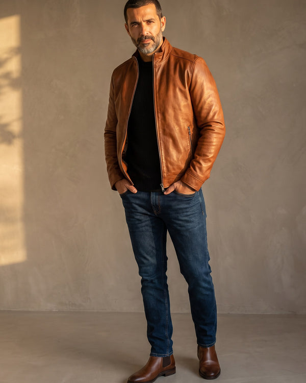 Chaquetas de piel de hombre – VHLX Moda otoño 2026