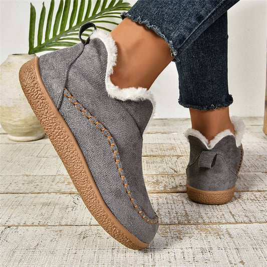Botines de invierno para mujer efecto confortable - Azdari