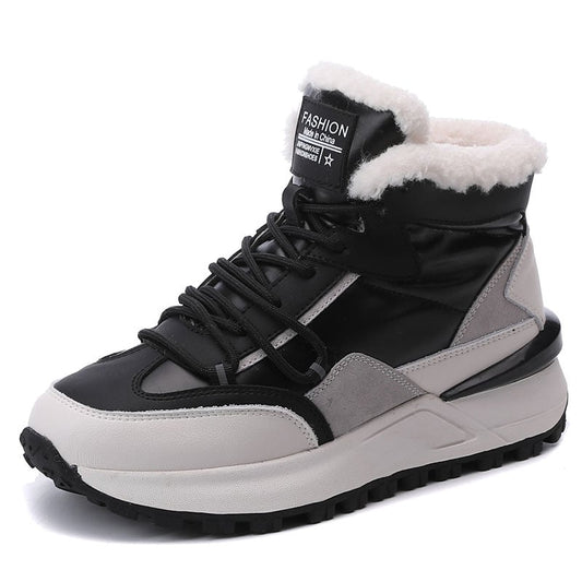 Zapatillas de invierno para mujer con forro clido y suela antideslizante - Yensi