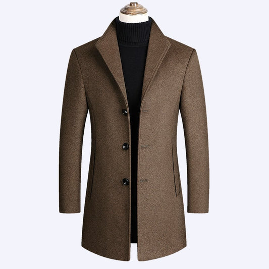 Abrigo de lana para hombre - Erynd
