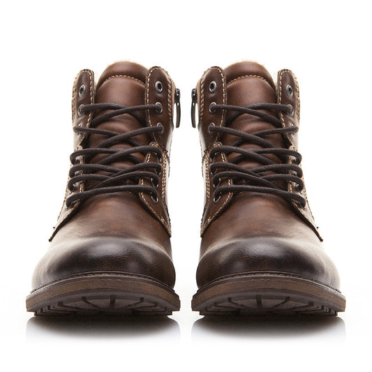 Botas para hombre efecto cuero invierno - Darsen