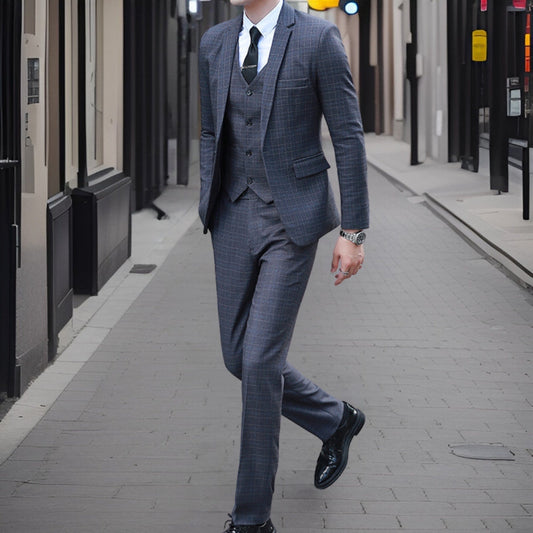 Francisco - Traje elegante de 3 piezas de alta calidad