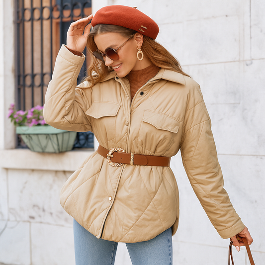 Chaqueta para mujer de estilo acolchado - Amalya