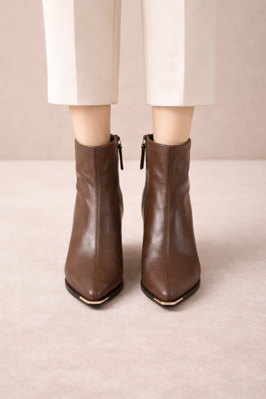 Botas de tobillo para mujer de punta - Baeza