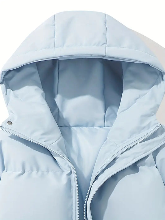 Chaqueta acolchada con capucha - Clara