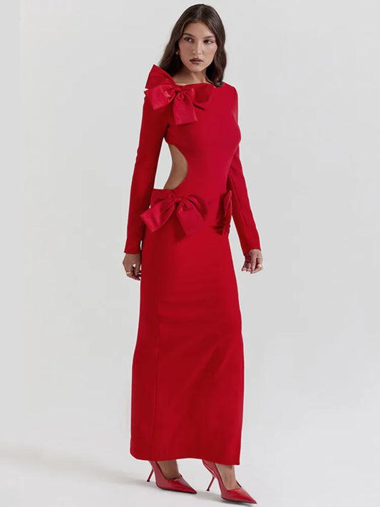 Elodie - Vestido con lazos