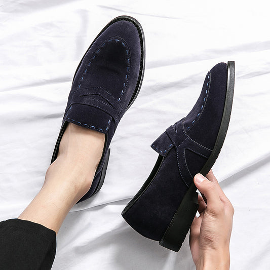 Mocasines de ante efecto cepillado para hombre - Lioren