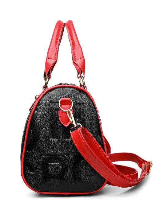 Bolso de mano para mujer piel sintética grabado en relieve - Yanelis