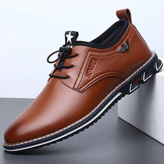 Zapatos casuales para hombre de cuero sintético diseño urbano - Mauro