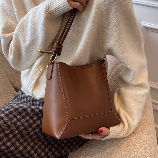 Bolso de hombro para mujer de piel sintética diseño minimalista - Rita