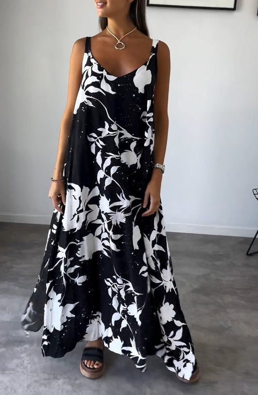 Elynn - Cómodo vestido estampado