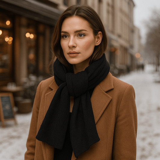 Kashmirneulehuivi Unisex – Talven Lämpö & Eleganssi - EmiyoSuomi - Huivit