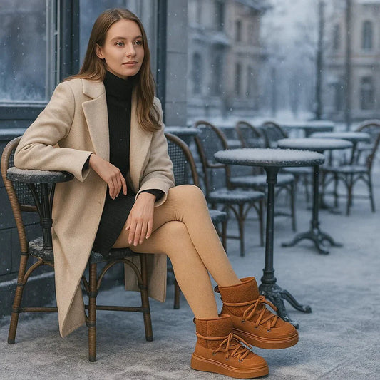Botas acolchadas con suela plataforma - Melvine