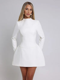 Robina - Minivestido elegante y favorecedor