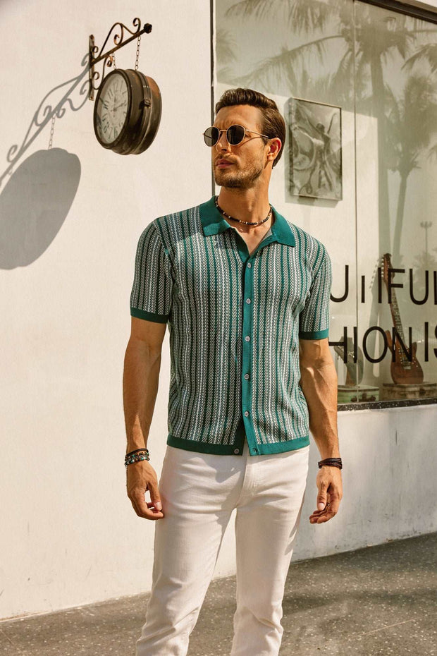 Liam - Camisa vintage a rayas