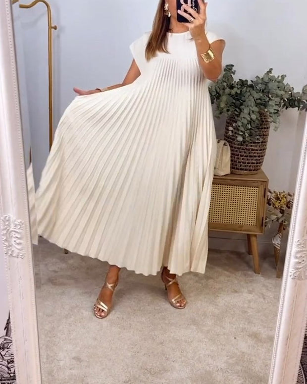Rachel - Vestido básico de manga corta