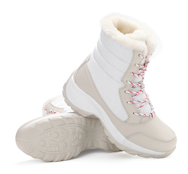 Botas de nieve impermeables para mujer con forro calido - Elara