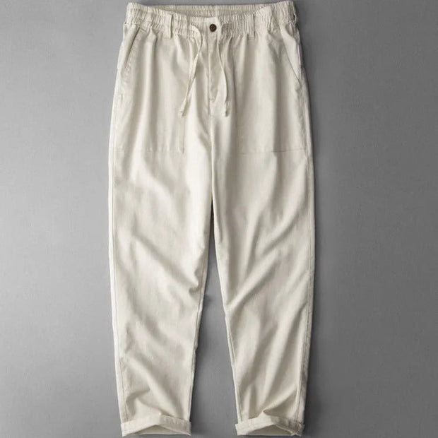 Pantalón casual hombre lino transpirable estilo relajado - Iván