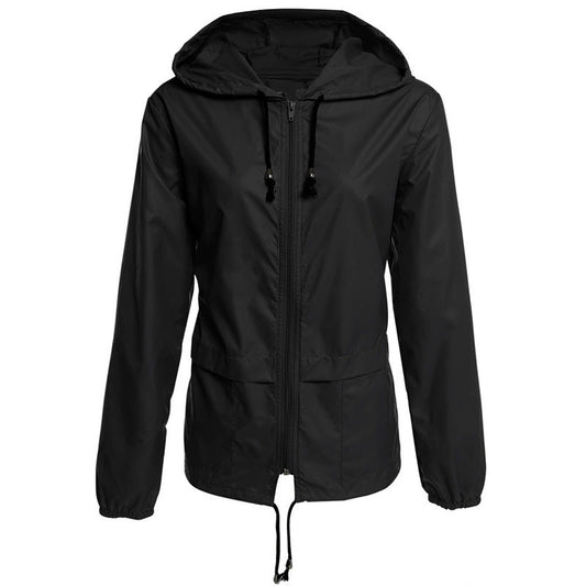 Chaqueta impermeable ligera con capucha - Elarat