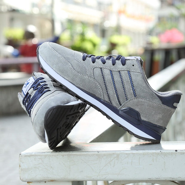 Zapatillas deportivas hombre transpirables con cordones - Axel