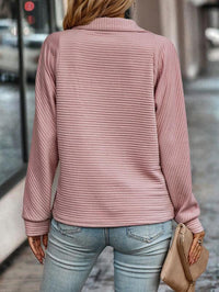 Elise - Elegante jersey con cuello de pico para mujer