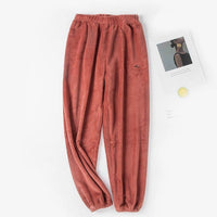 Pantalón polar suave para mujer de corte relajado - Elny