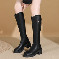 Botas altas para mujer robustas - Svetya