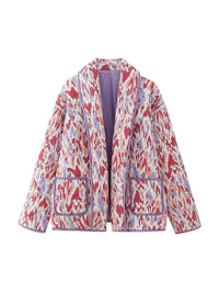 Chaqueta acolchada y estampada para mujer - Erika