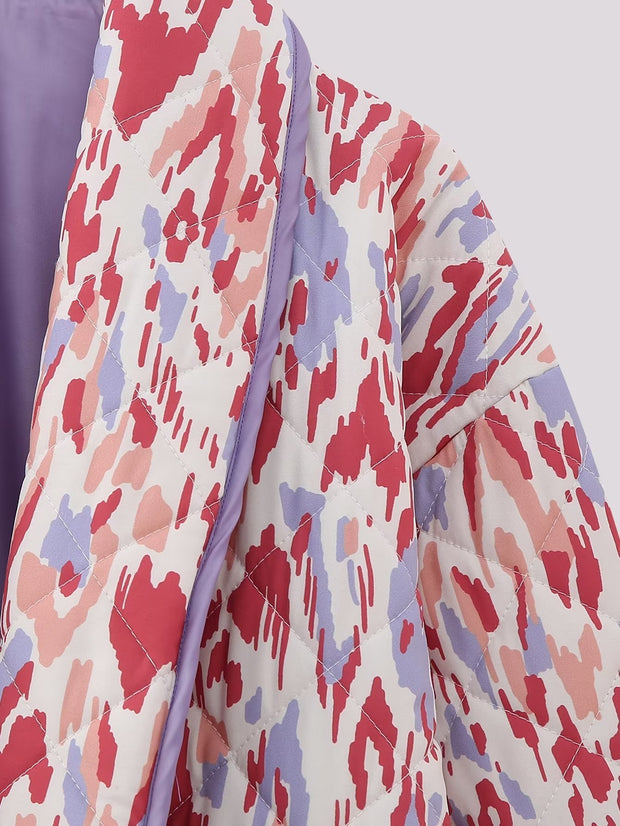 Chaqueta acolchada y estampada para mujer - Erika