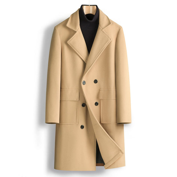 Abrigo de lana elegante para hombre - Henrik