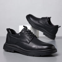 Zapatos casuales hombre cuero sintético suela robusta - Tomás