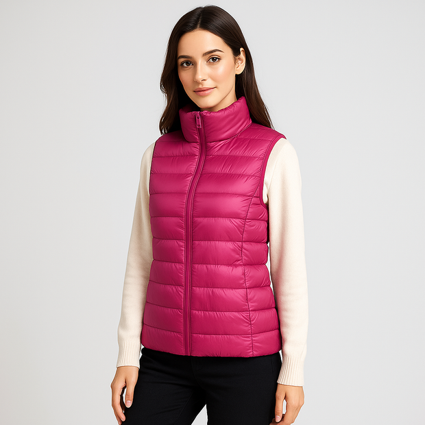 Chaleco acolchado para mujer ligero moderno - Lydiane