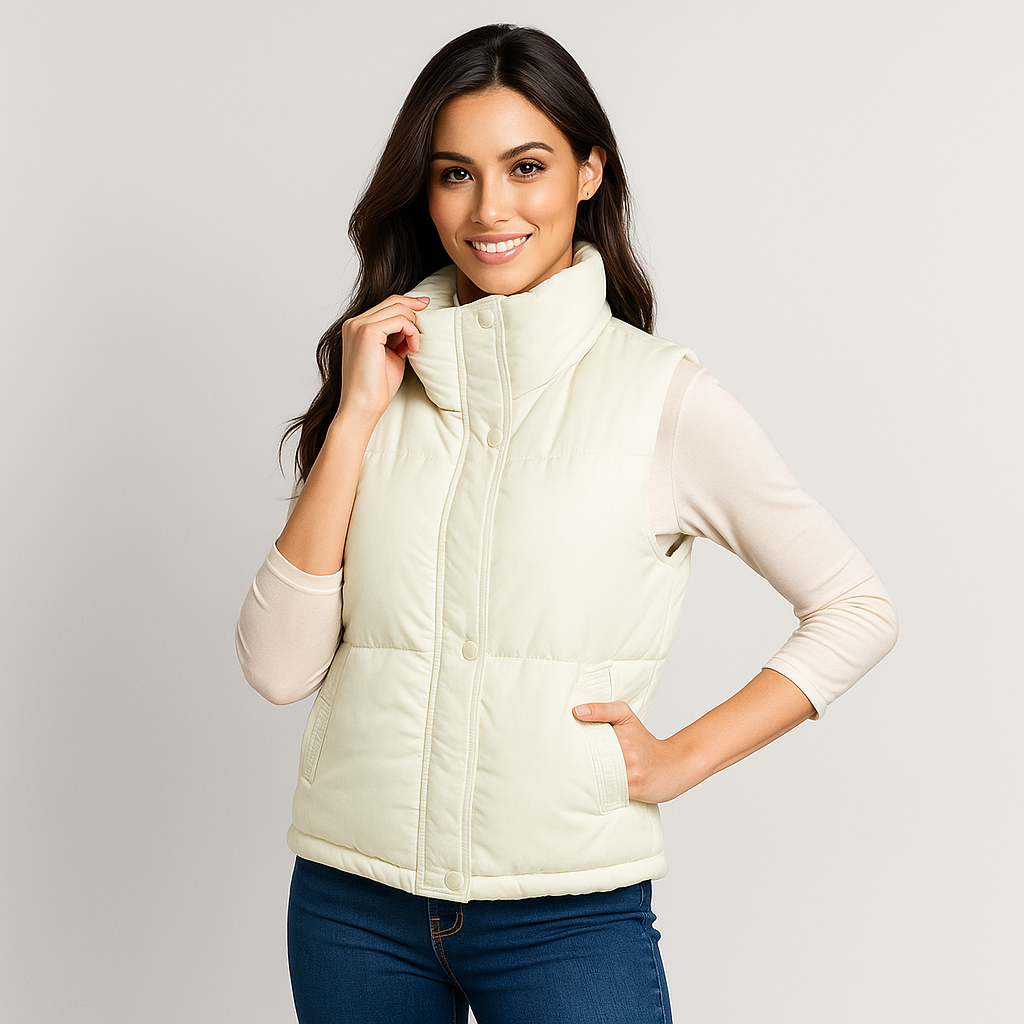 Chaleco acolchado para mujer casual elegante - Norenne