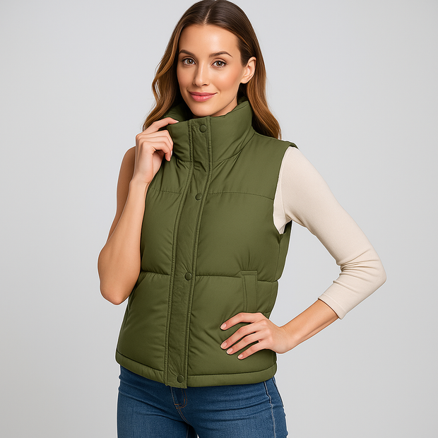 Chaleco acolchado para mujer casual elegante - Norenne