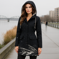Cazadora impermeable para mujer - Irvette