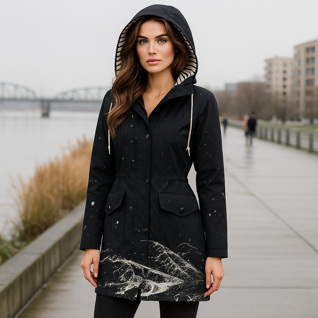 Cazadora impermeable para mujer - Irvette