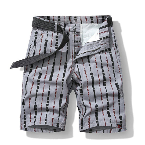 Pantalón corto para hombre estampado moderno estilo casual - Bruno