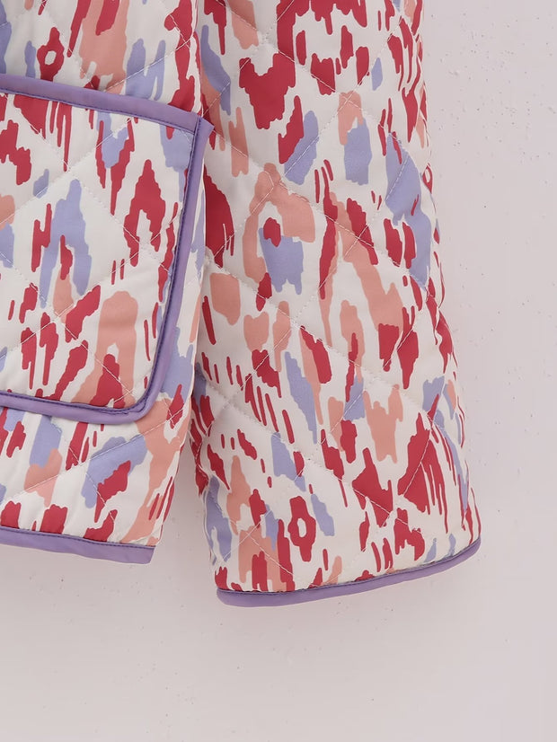 Chaqueta acolchada y estampada para mujer - Erika