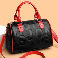 Bolso de mano para mujer piel sintética grabado en relieve - Yanelis