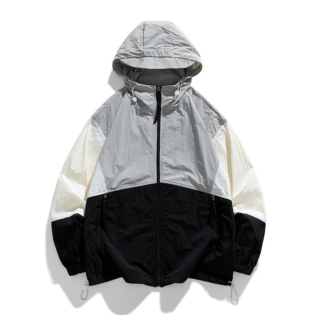 Chaqueta ligera con capucha - Enzo