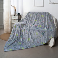 Manta Infantil Flannel Dinosaurios