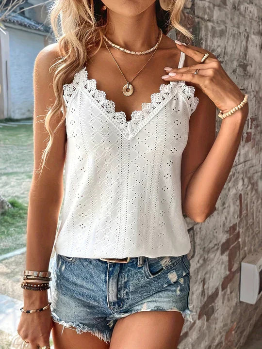 Karin - Top de encaje en varios colores