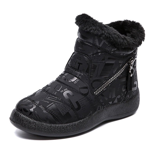 Botas invierno para mujer con estampado - Lirenne