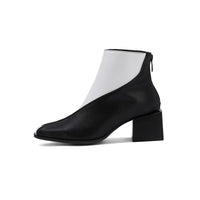 Botines elegantes para mujer con estampado - Avril