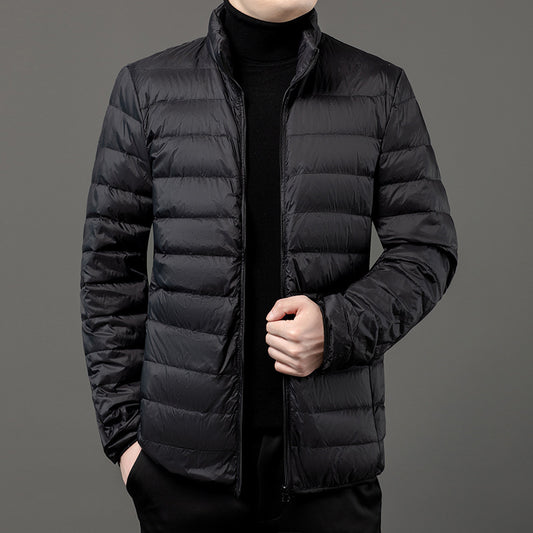 Chaqueta ligera acolchada para hombre con cierre de cremallera - Patrick