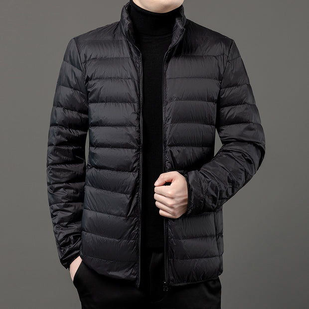 Chaqueta ligera acolchada para hombre con cierre de cremallera - Patrick