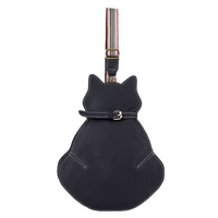 Linda - Bolso de piel único para gatos