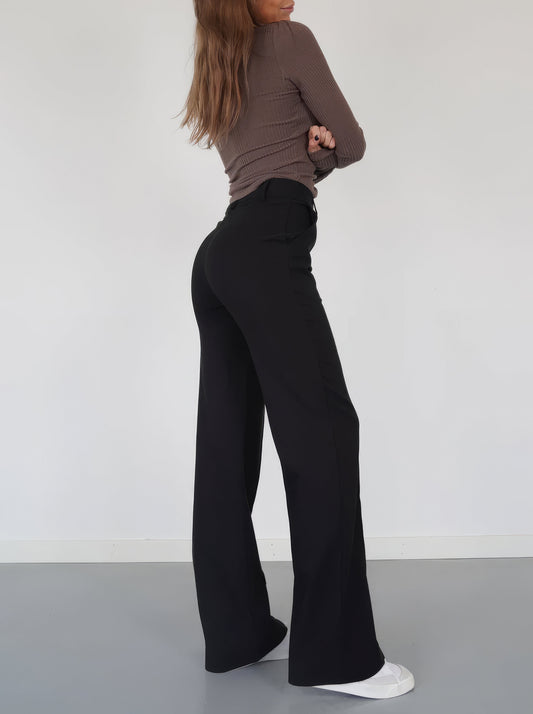 Helga - Cómodo pantalón de pierna ancha