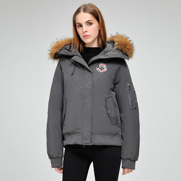 Cazadora para mujer corta acolchada de invierno - Lysanne
