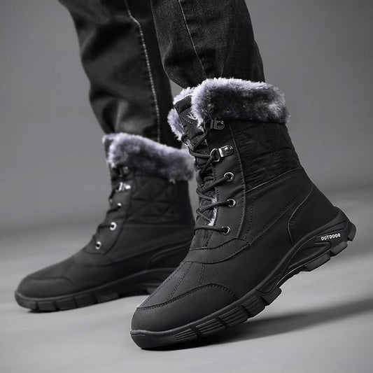 Botas de invierno para hombre con interior afelpado - Ruvano